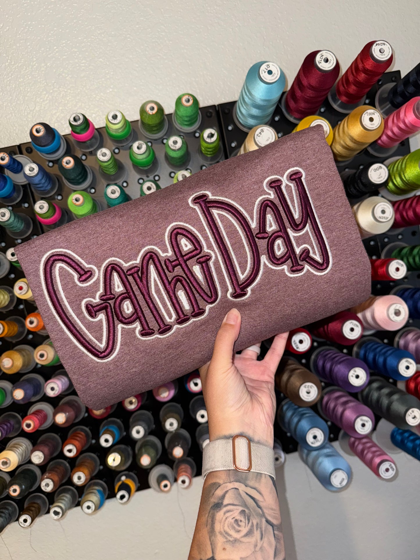 GAME DAY PUFF - Embroidered