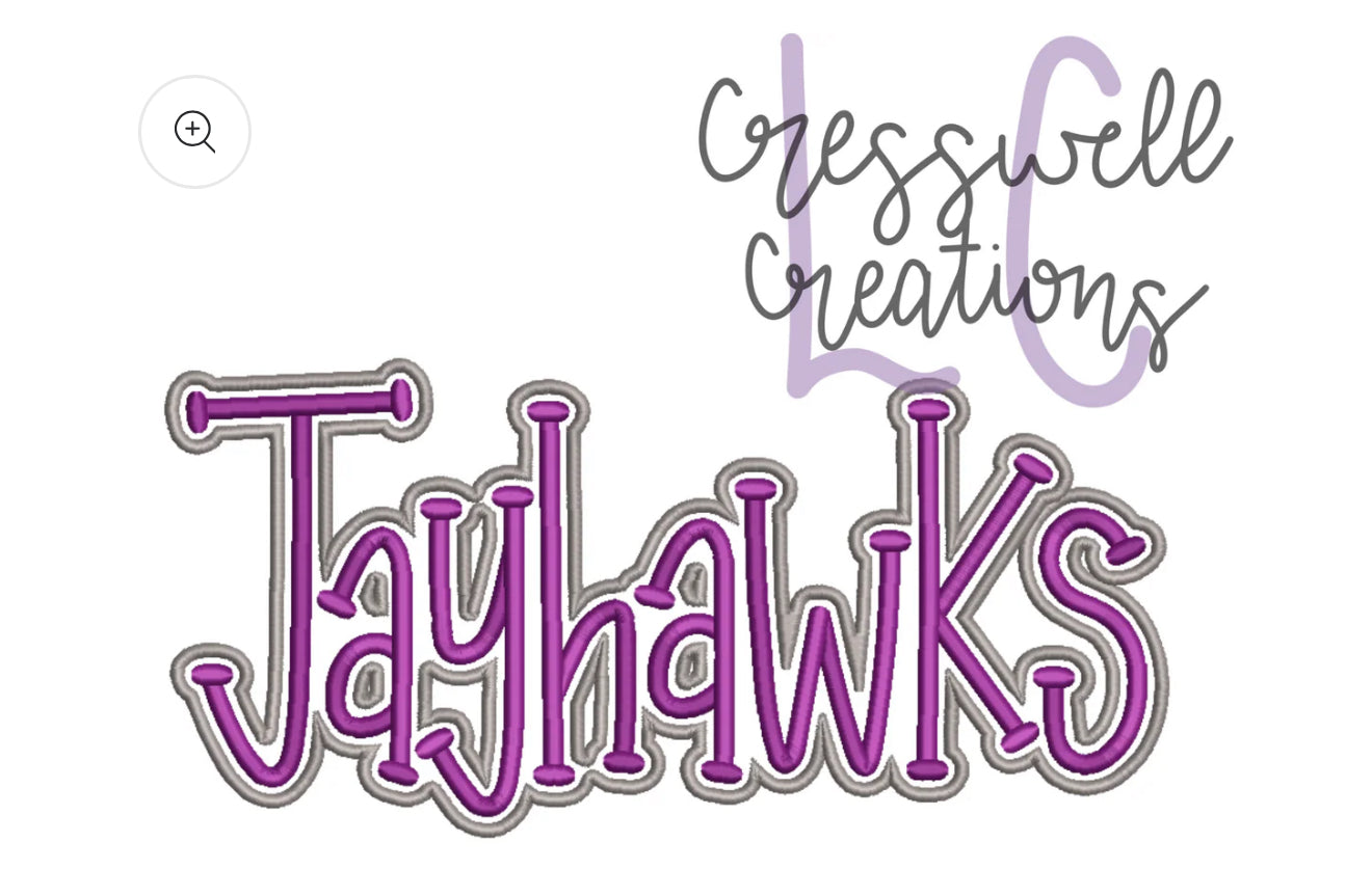 JAYHAWKS PUFF - Embroidered