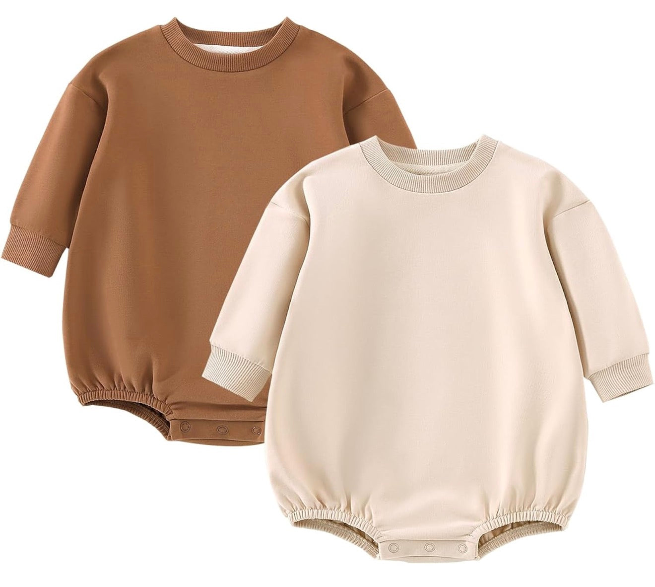 Infant Bubble Romper with Name - Embroidered