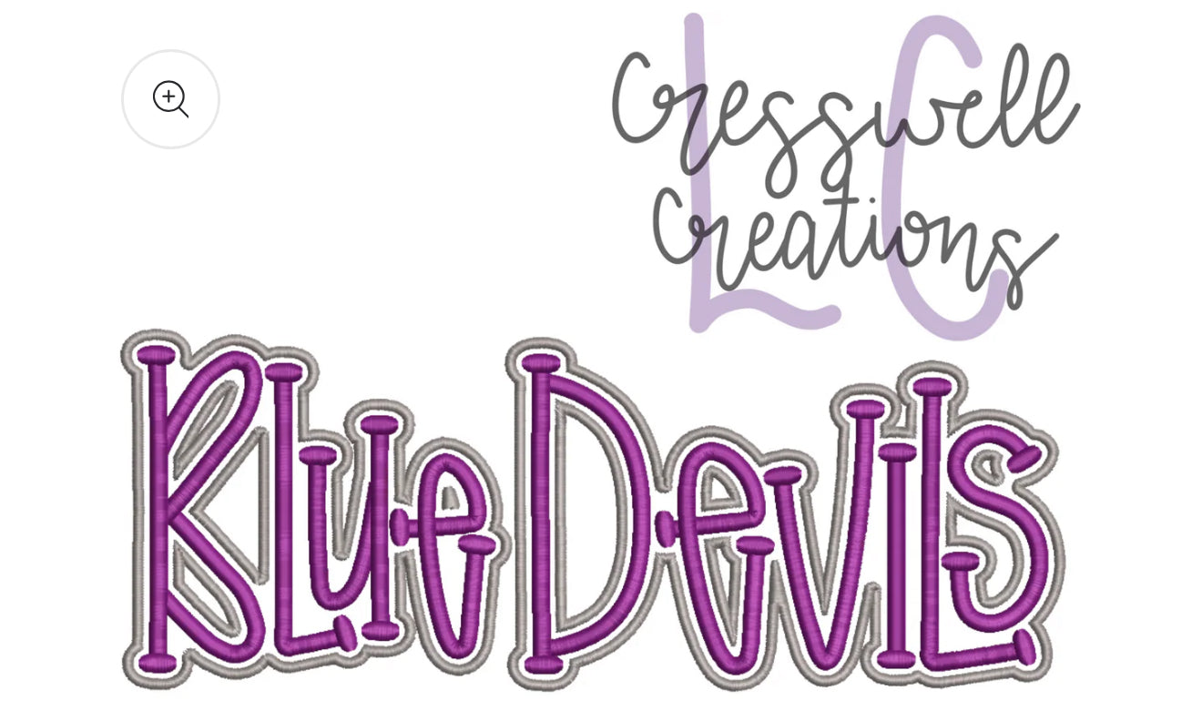 BLUE DEVILS PUFF - Embroidered