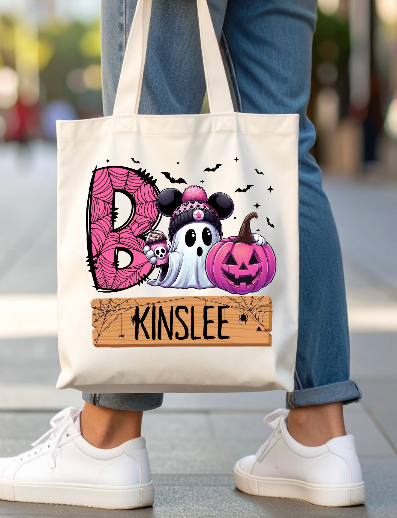 Halloween Trick-Or-Treat Bag 5 (white)