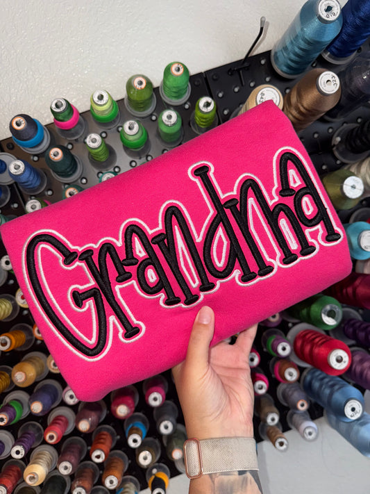 GRANDMA PUFF - Embroidered