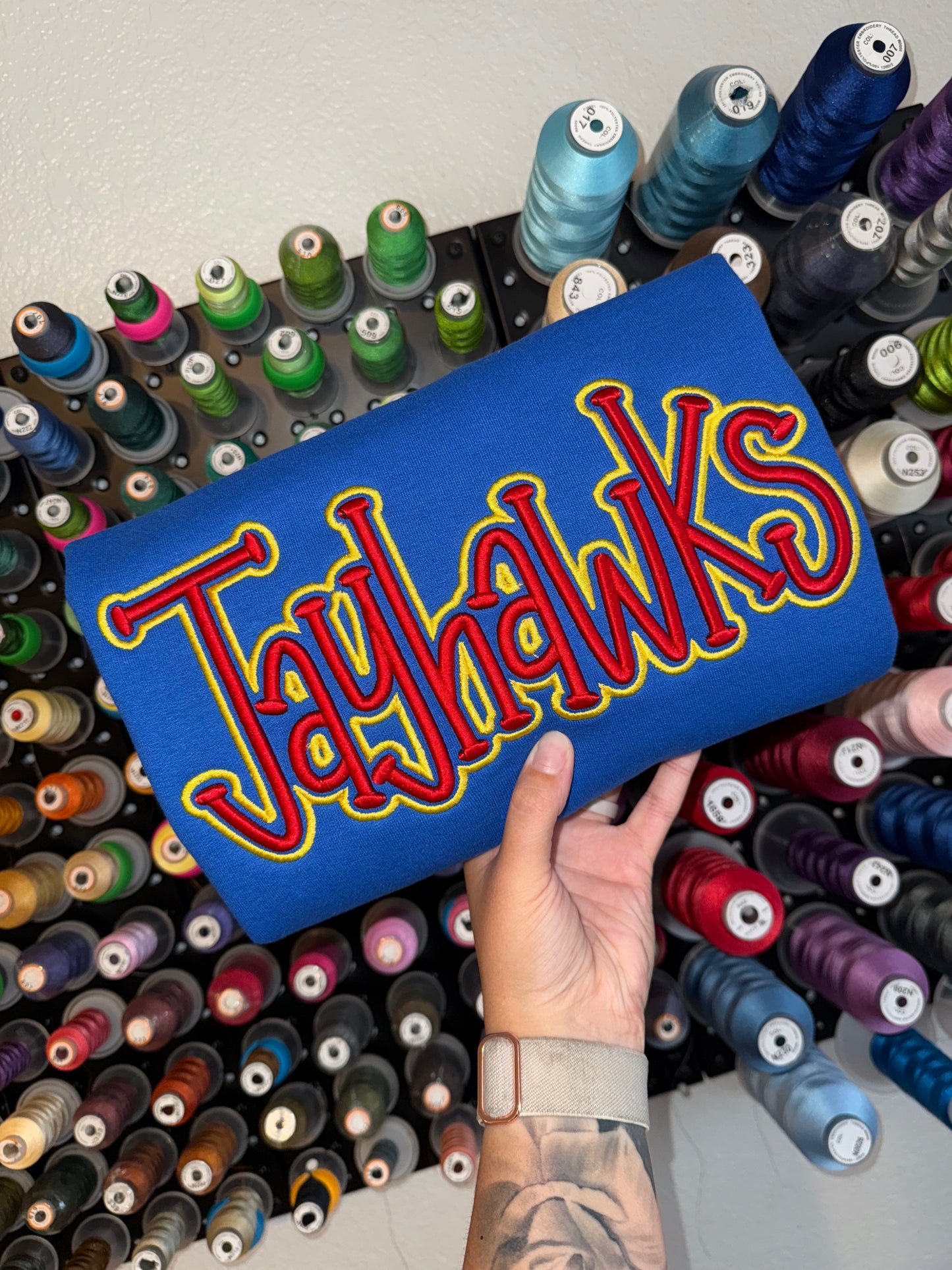 JAYHAWKS PUFF - Embroidered