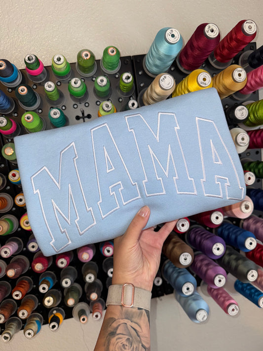 MAMA Block Crewneck