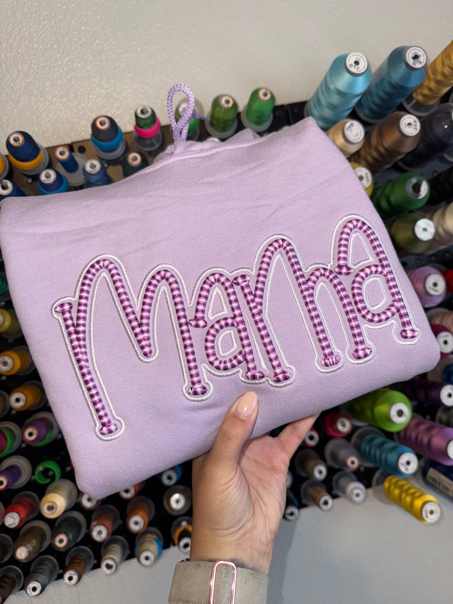 MAMA PUFF - Embroidered