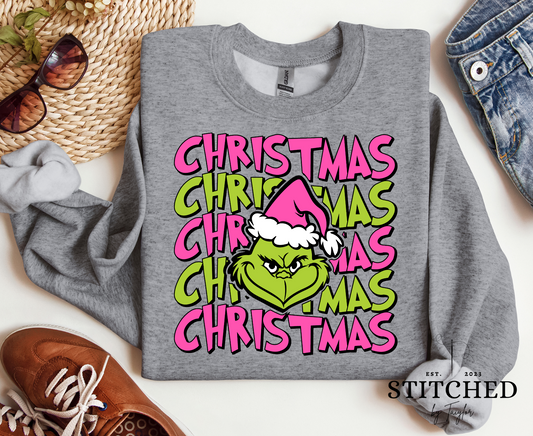 Christmas x5 with Grinch (printed)
