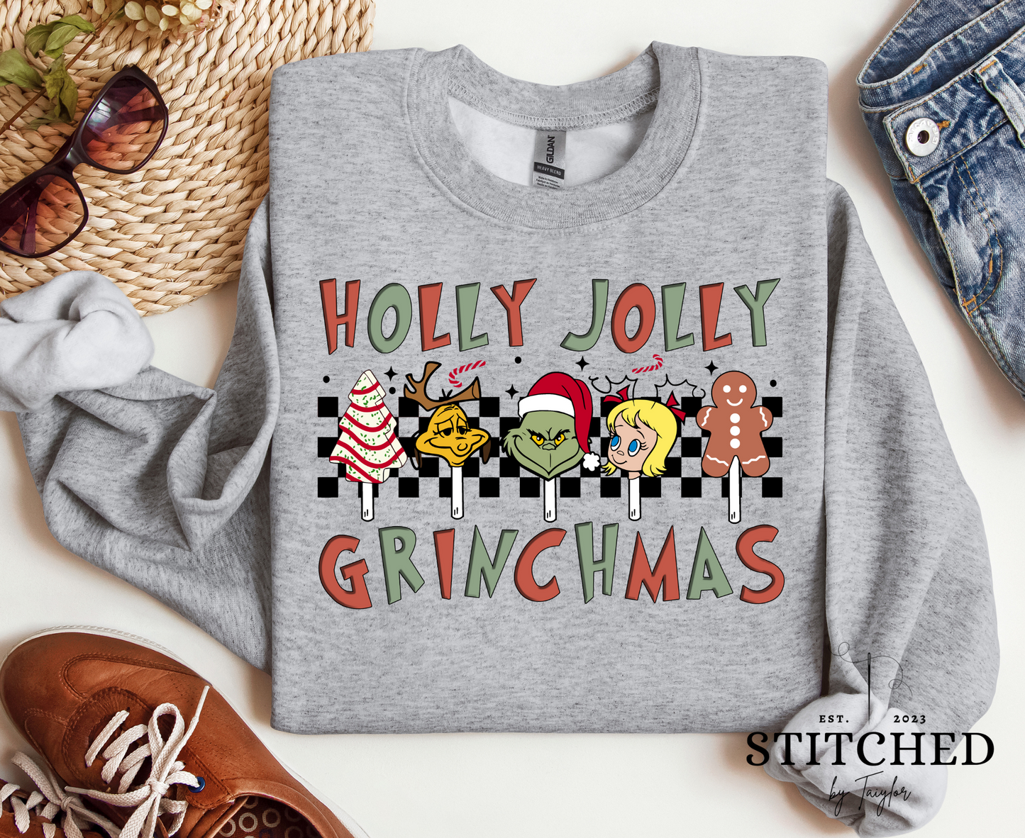 Holly Jolly Grinchmas (printed)