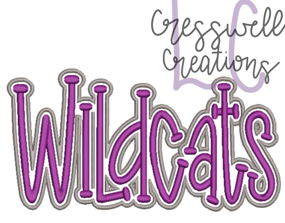 WILDCATS PUFF - Embroidered