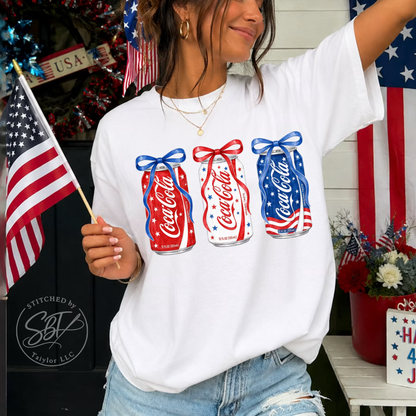 Patriotic Cans Tee (printed)
