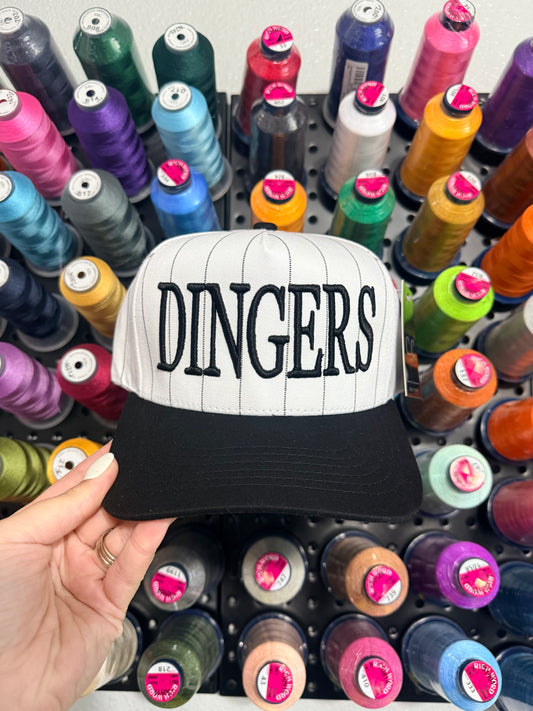 Puff Pinstripe Hat | DINGERS