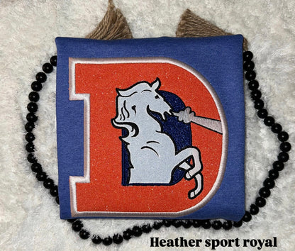 Old School DB Glitter Logo - Embroidered
