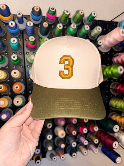 Puff Number Hat - Trucker Hat