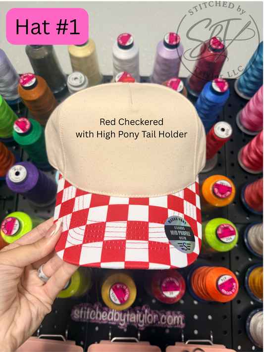 STITCHED by Taiylor HATS | MUST READ DESCRIPTION BEFORE ORDERING