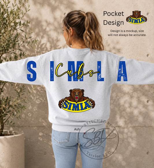 Simla Cubs Big Back Printed Crewneck