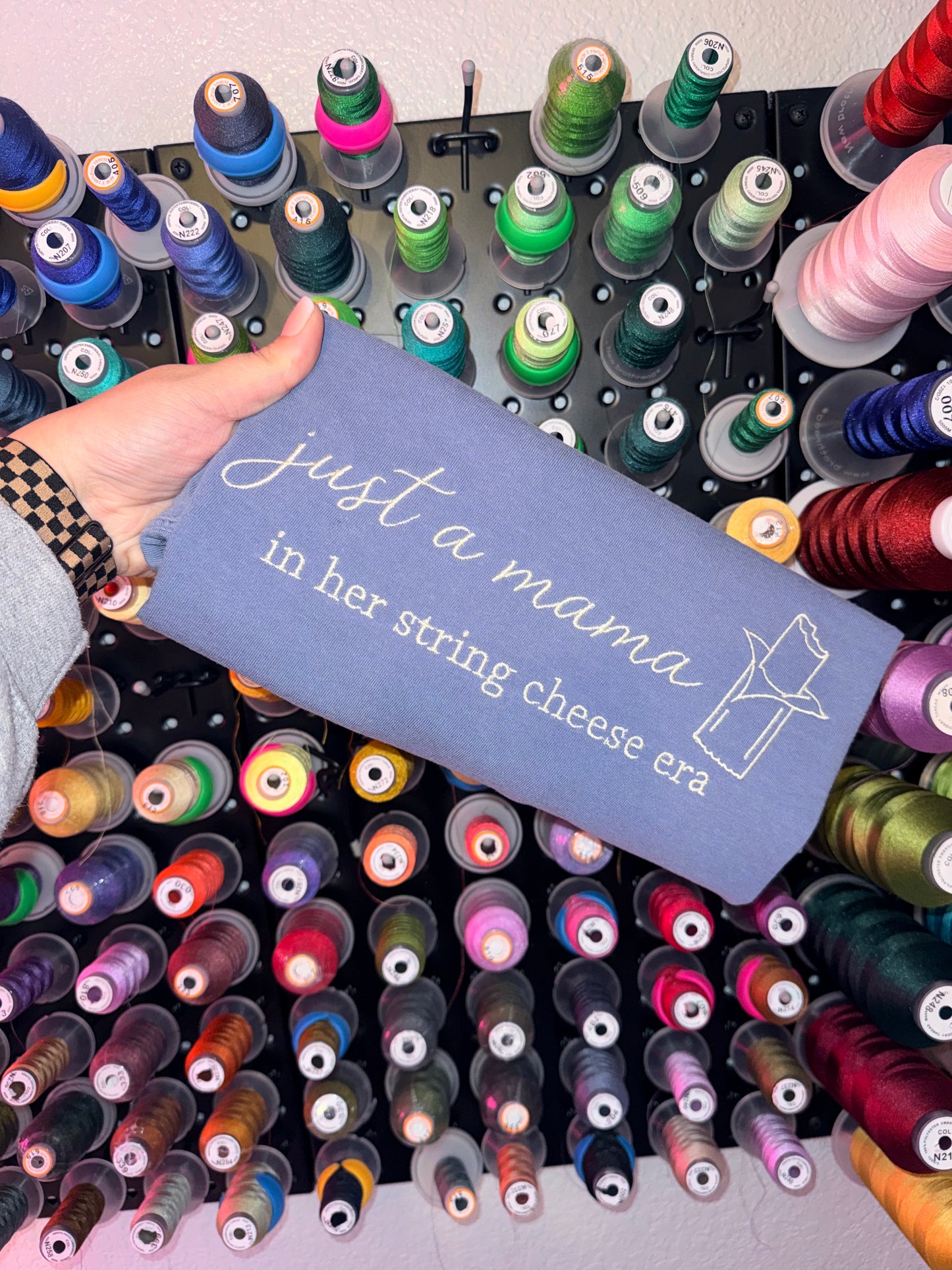 String Cheese Mama - EMBROIDERED