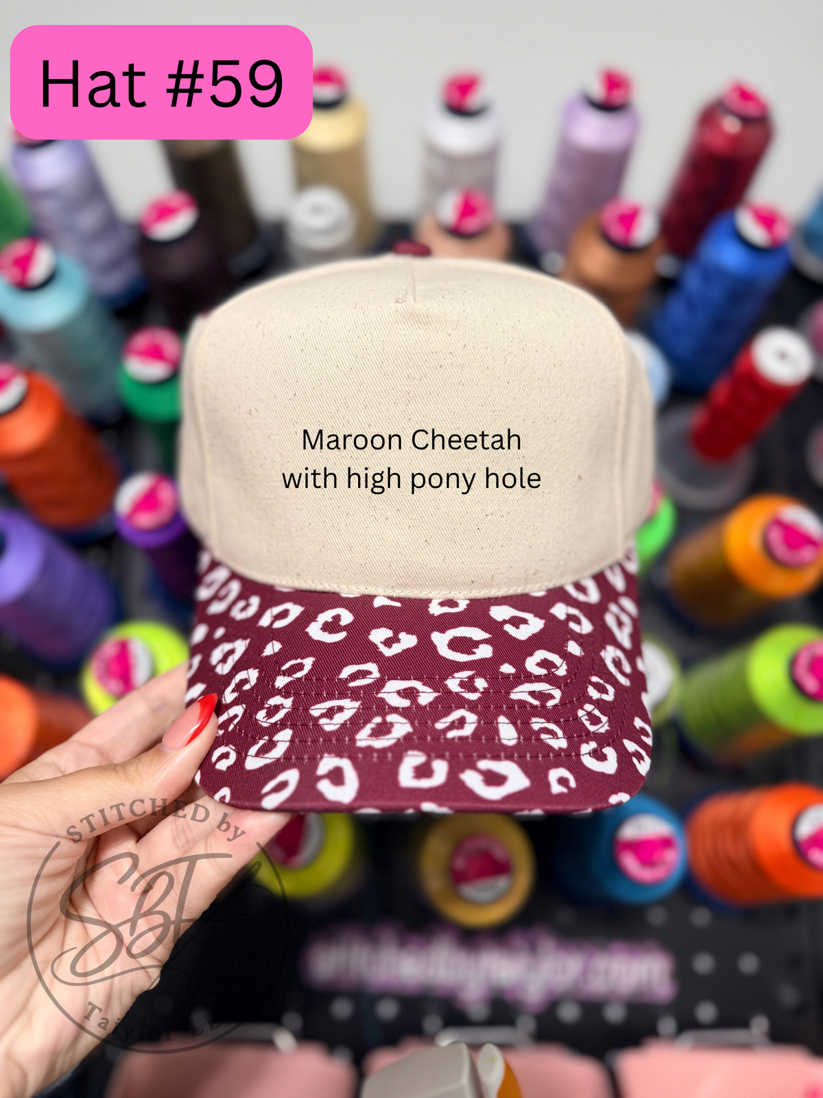 STITCHED by Taiylor HATS | MUST READ DESCRIPTION BEFORE ORDERING
