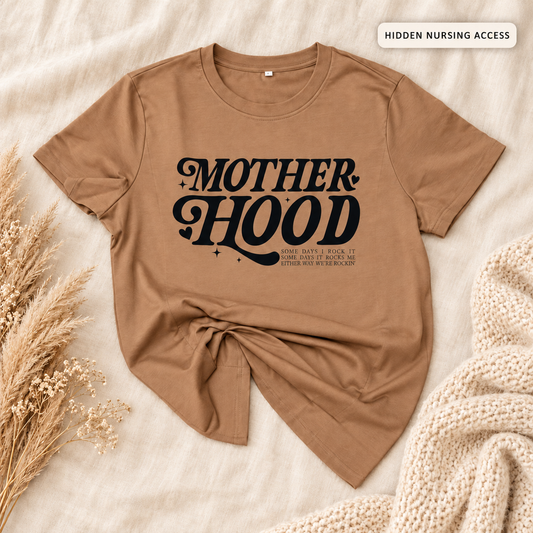 Breastfeeding Tee | Printed Tee | Hidden Access
