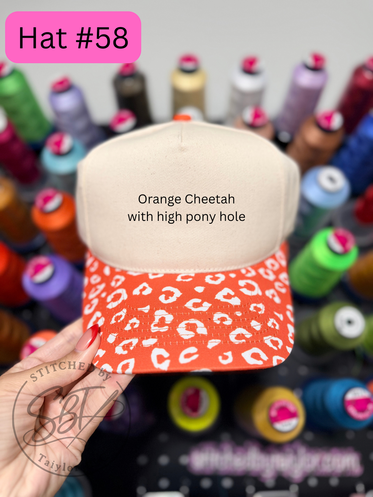 STITCHED by Taiylor HATS | MUST READ DESCRIPTION BEFORE ORDERING
