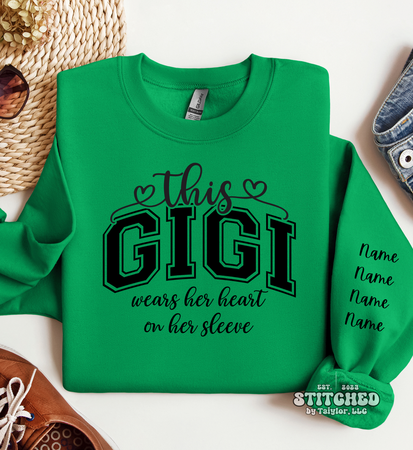 This 'CUSTOM' Wears Her Heart on Her Sleeve (printed)