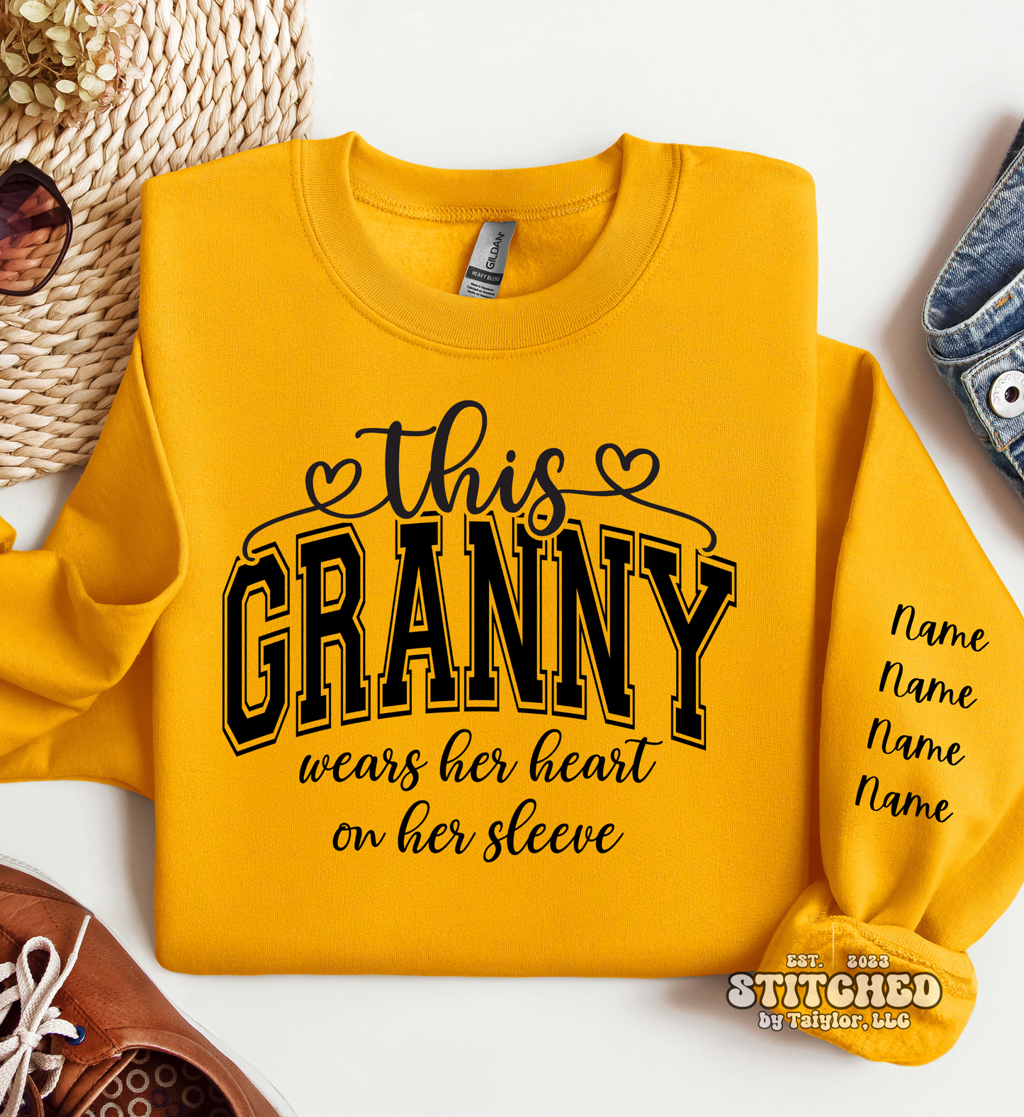 This 'CUSTOM' Wears Her Heart on Her Sleeve (printed)