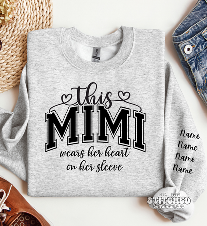 This 'CUSTOM' Wears Her Heart on Her Sleeve (printed)