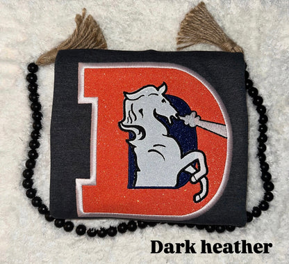 Old School DB Glitter Logo - Embroidered