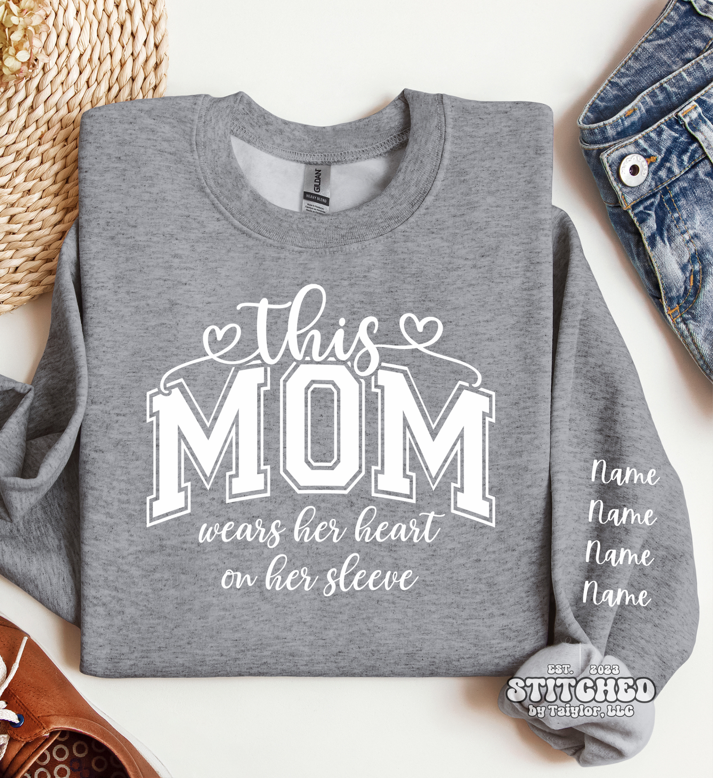 This 'CUSTOM' Wears Her Heart on Her Sleeve (printed)