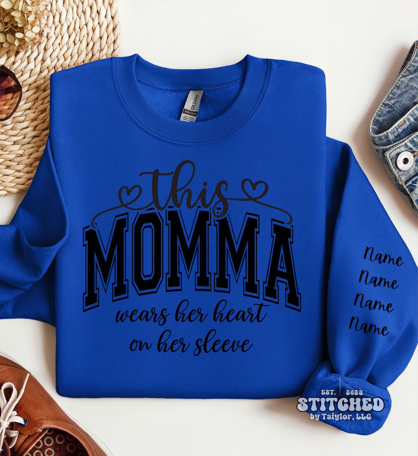 This 'CUSTOM' Wears Her Heart on Her Sleeve (printed)