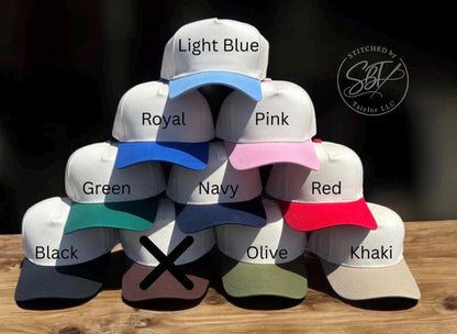Puff Number Hat - Trucker Hat