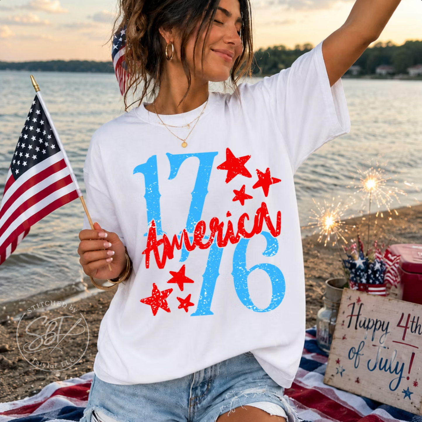 1776 America Tee (printed)