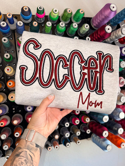 SOCCER PUFF - Embroidered