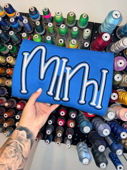 MIMI PUFF - Embroidered