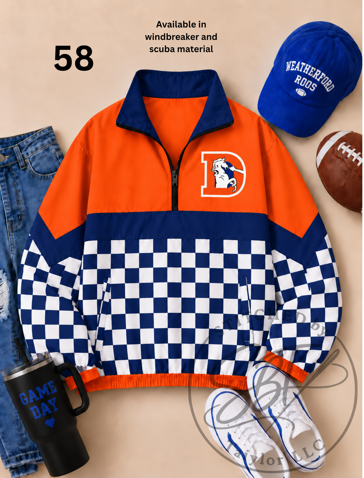 NEW YOUTH/ADULT PREORDER | TAT 4-6 WEEKS FROM 9/23 | READ DESCRIPTION | WINDBREAKER OR SCUBA MATERIAL | CUSTOM