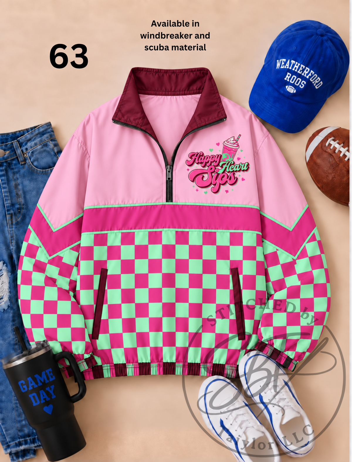 NEW YOUTH/ADULT PREORDER | TAT 4-6 WEEKS FROM 9/23 | READ DESCRIPTION | WINDBREAKER OR SCUBA MATERIAL | CUSTOM