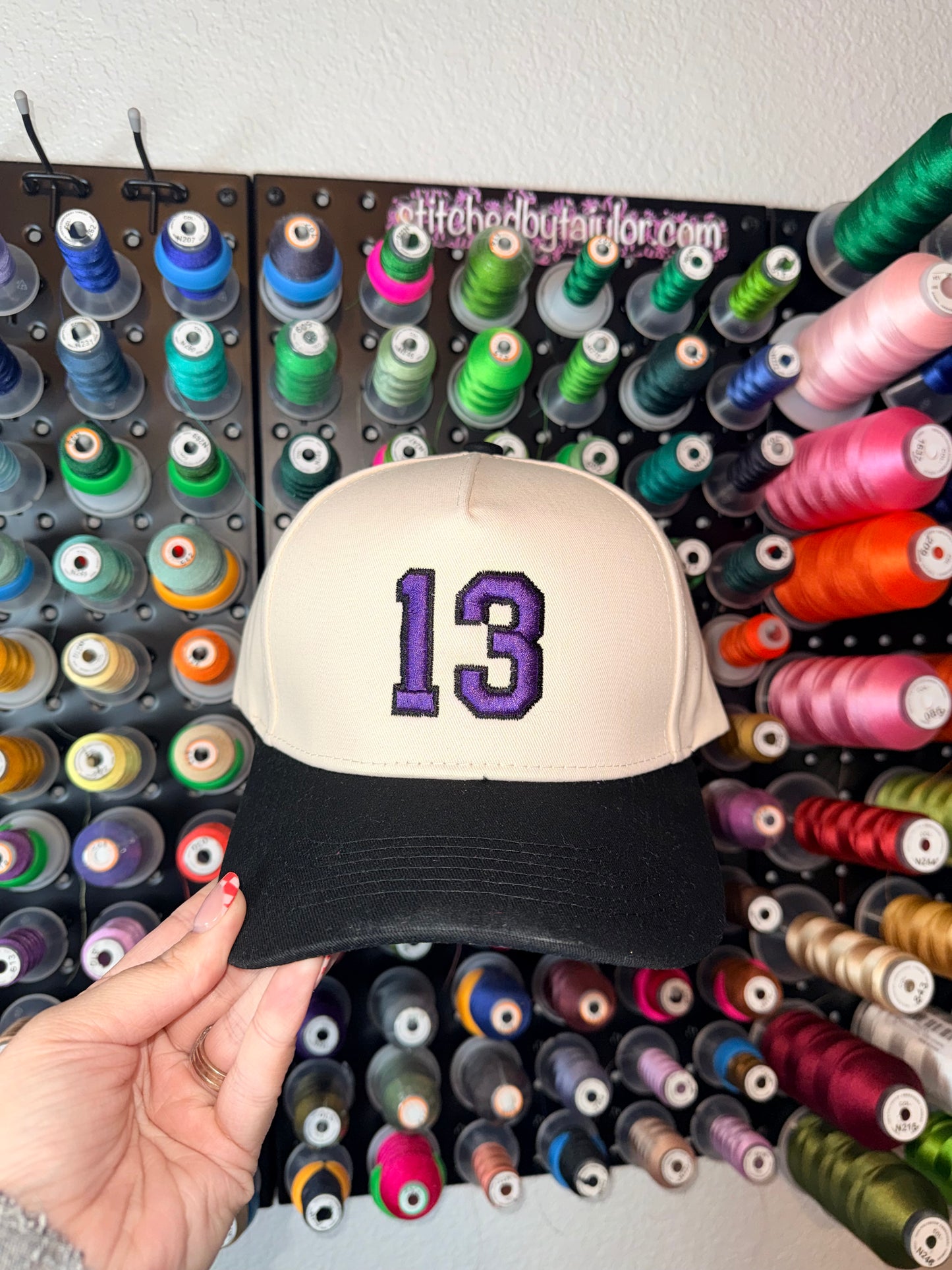 Puff Number Hat - Trucker Hat