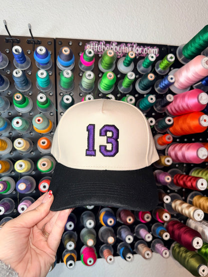 Puff Number Hat - Trucker Hat