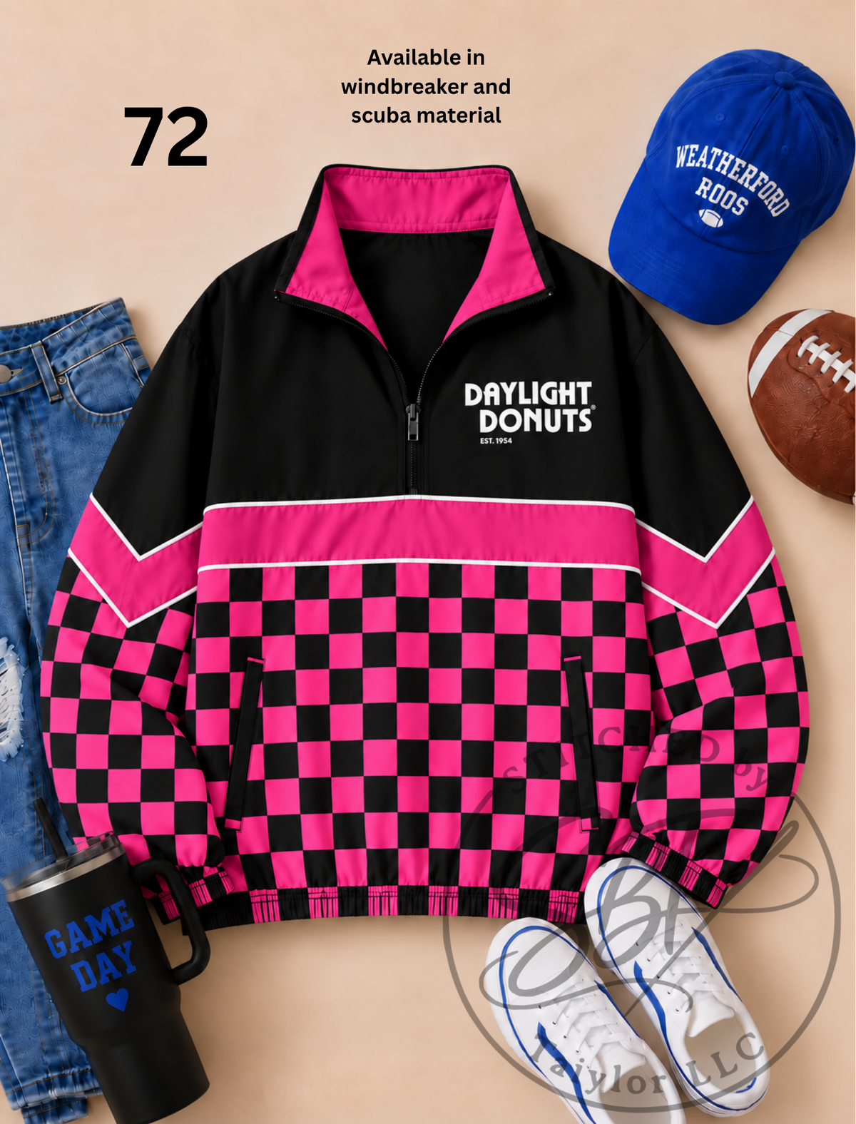 NEW YOUTH/ADULT PREORDER | TAT 4-6 WEEKS FROM 9/23 | READ DESCRIPTION | WINDBREAKER OR SCUBA MATERIAL | CUSTOM
