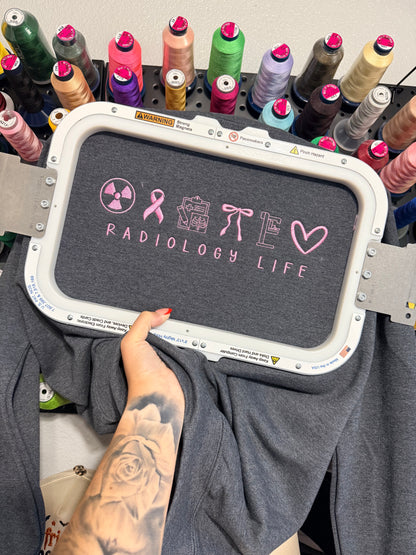 Radiology Life Icons - Embroidered