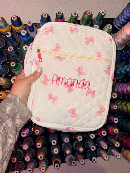 MONOGRAM BIBLE COVER - Embroidered