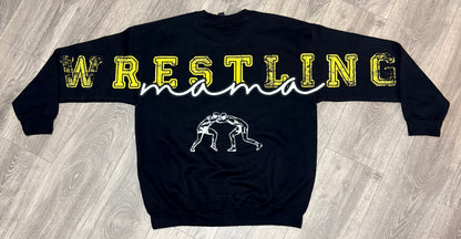 Personalized Custom Wrestling Big Back Printed Shirt