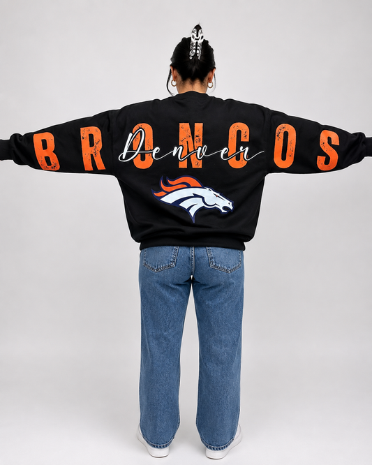 DB Football Big Back Printed Crewneck