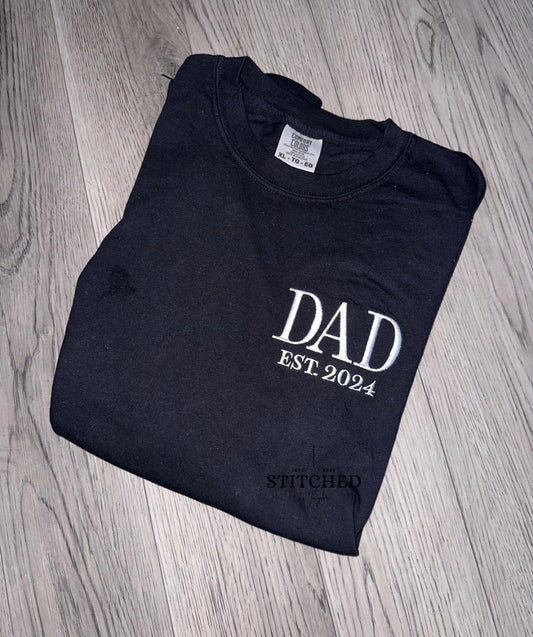 DAD EST. ____ Side Chest