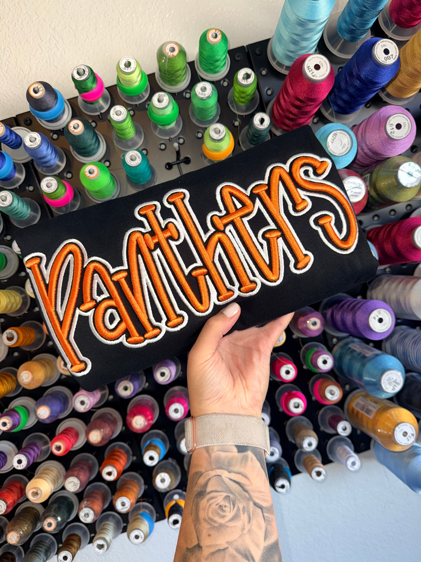 PANTHERS PUFF - Embroidered