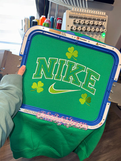 Lucky Charm Double Outline - Embroidered