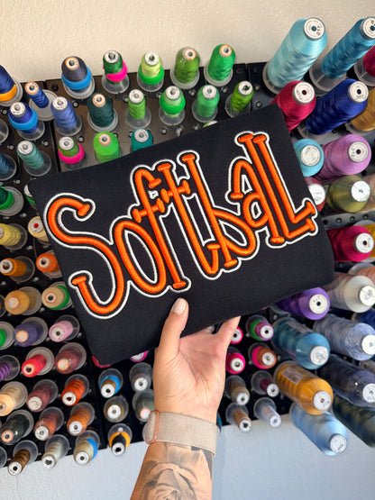 SOFTBALL PUFF - Embroidered