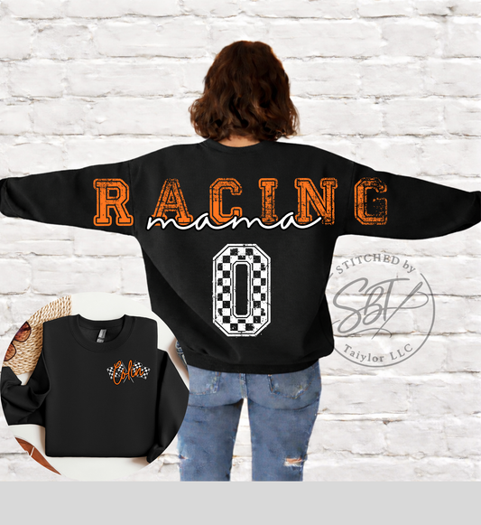 Personalized Custom Racing Big Back Printed Shirt