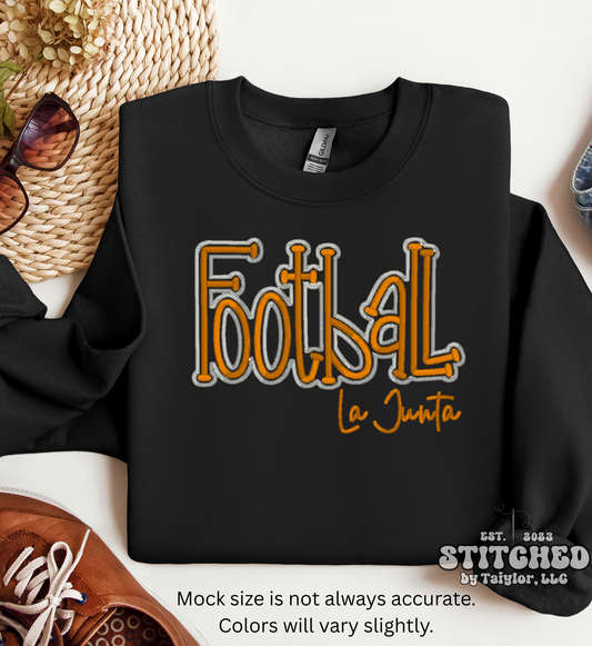 Football PUFF - Embroidered