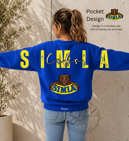 Simla Cubs Big Back Printed Crewneck