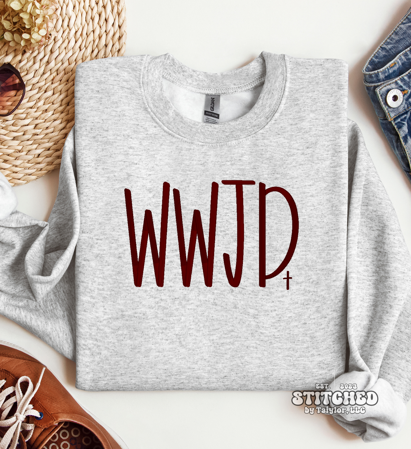WWJD - EMBROIDERED