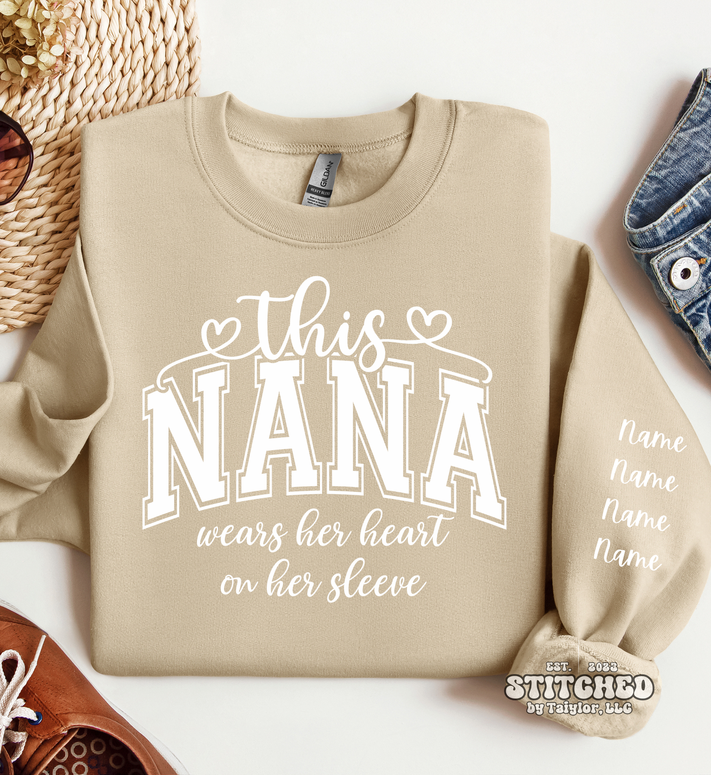 This 'CUSTOM' Wears Her Heart on Her Sleeve (printed)